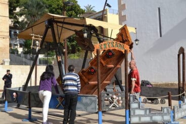 Mercado Medieval Dénia 2018 – atracciones infantiles