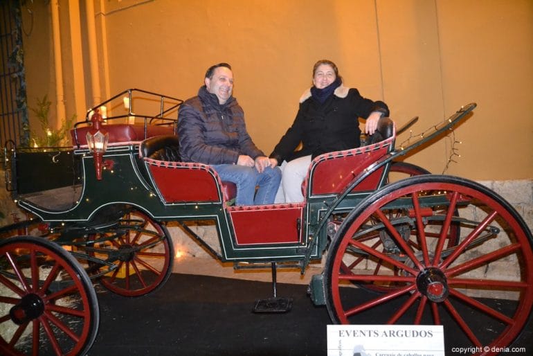 Nit de la Llum Dénia 2018 - Carruaje