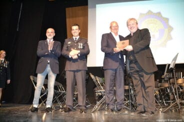 Día de la Policía Local Dénia – Agradecimiento a la Agrupació Artística Musical