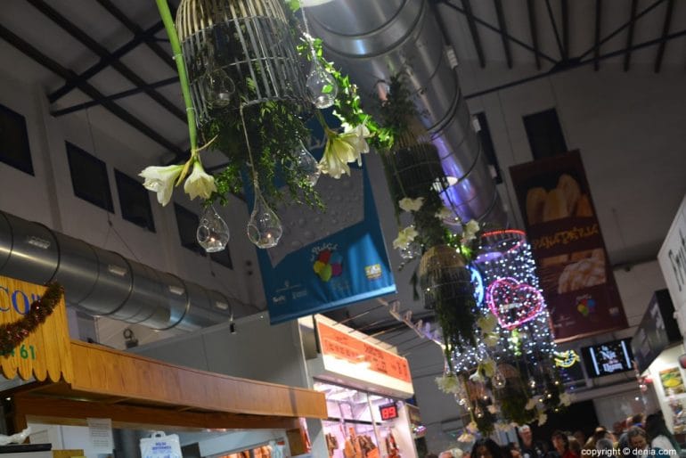 Nit de la Llum Dénia 2018 - Decoración Mercat Municipal