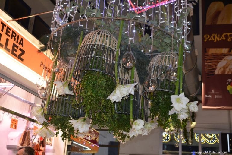 Nit de la Llum Dénia 2018 - Decoración Mercat Municipal