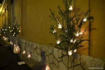 Nit de la Llum Dénia 2018 – Decoración Mercat Municipal