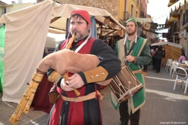 Mercado Medieval Dénia 2018 – músicos