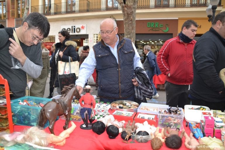 Fira del Joguet Dénia 2018 - visita de las autoridades
