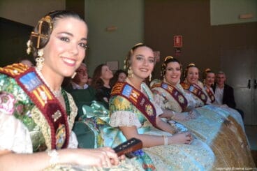 Presentación Baix la Mar 2019 – corte de la fallera mayor de Dénia