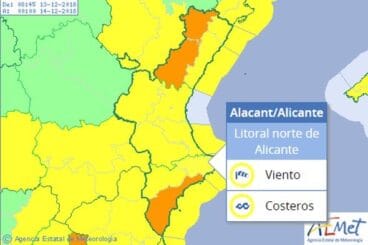 alerta amarilla por vientos en denia