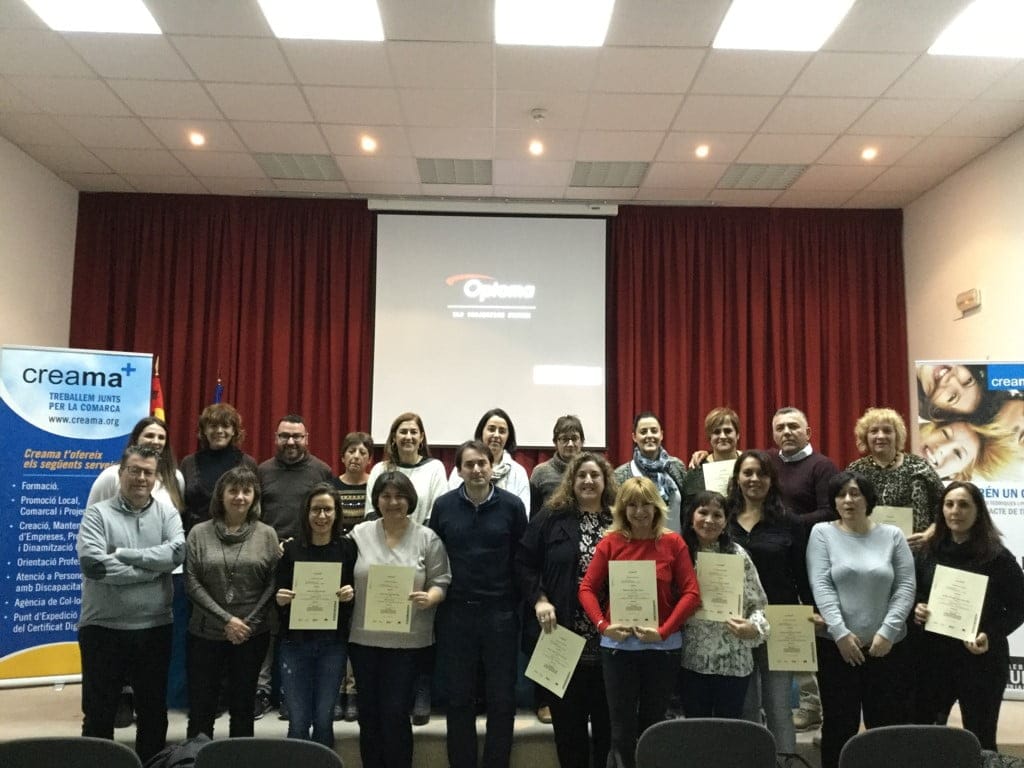 alumnos formados en atencion a personas dependientes