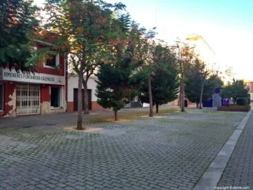 Aspecto de la calle La Vía