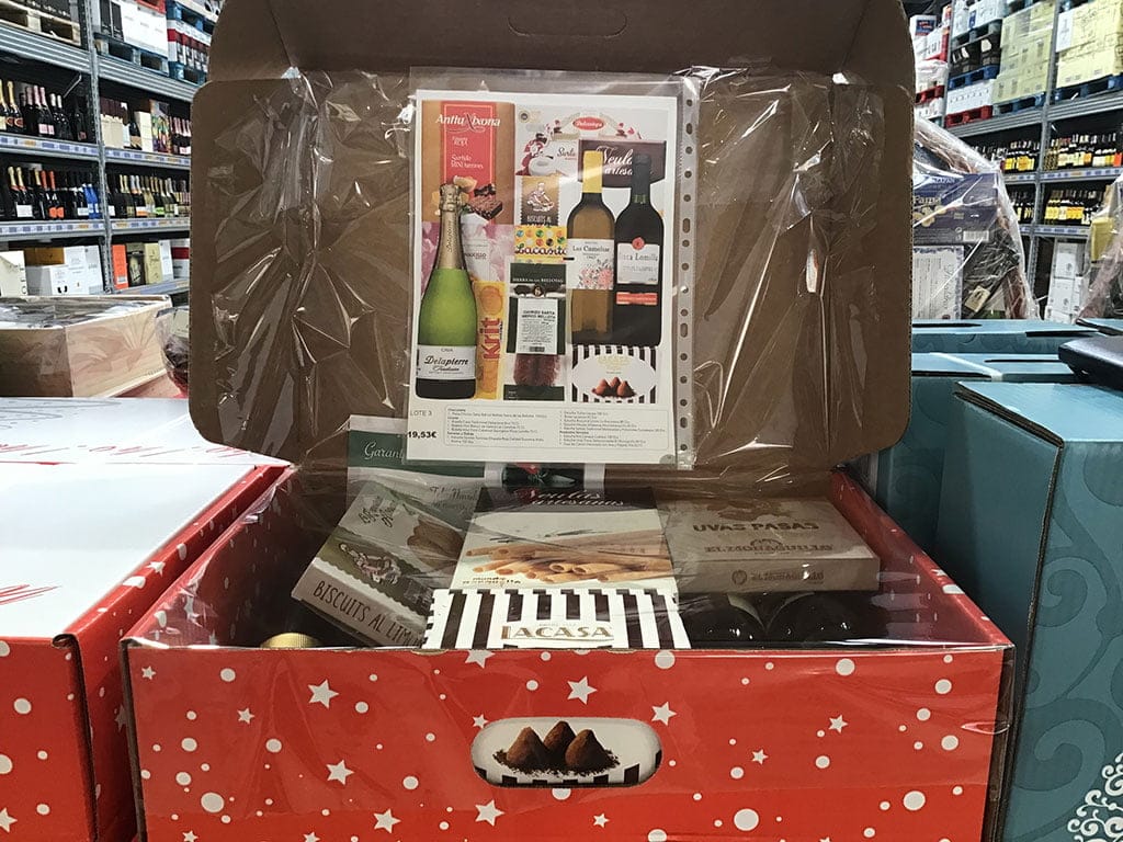 caja de navidad puga cashcarry
