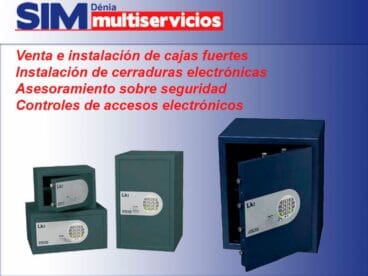 Cajas fuertes SIM Dénia