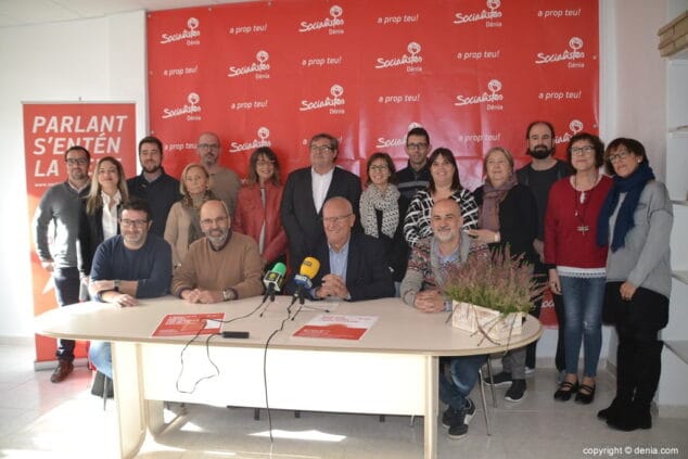 comite electoral del pspv de denia para 2019