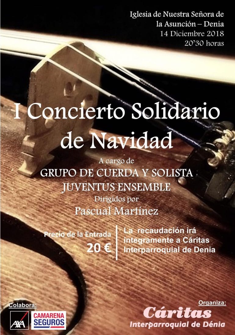 Concierto solidario en Dénia