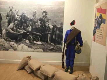 exposicion sobre la guerra civil en denia