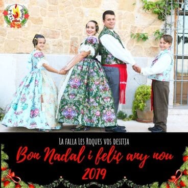 Felicitación falla Les Roques