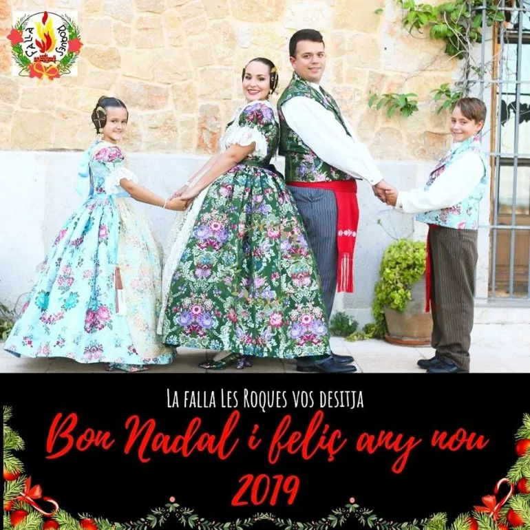Felicitación falla Les Roques
