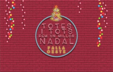 Felicitación Navidad Falla Oeste
