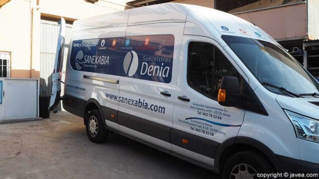 furgoneta saneexabia y suministros denia en javea