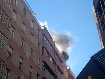 incendio calle calderon