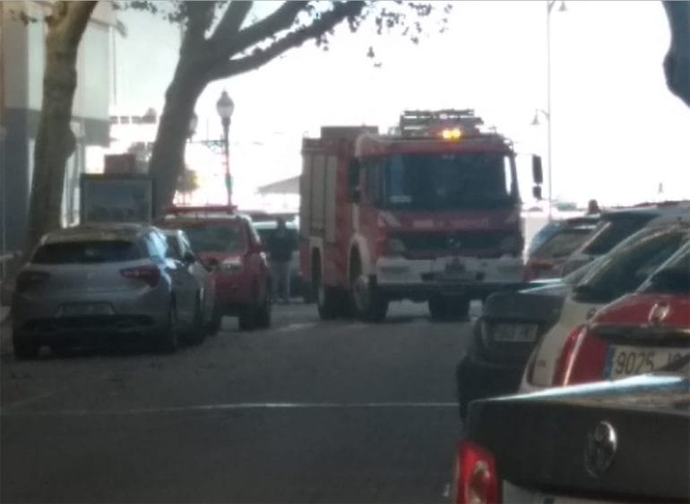Incendio Marqués de Campo Bomberos