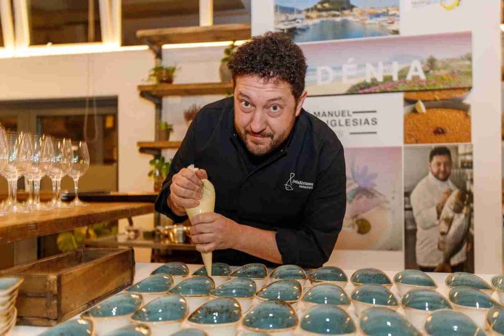 jose manuel lopez en la accion promocional de hamburgo