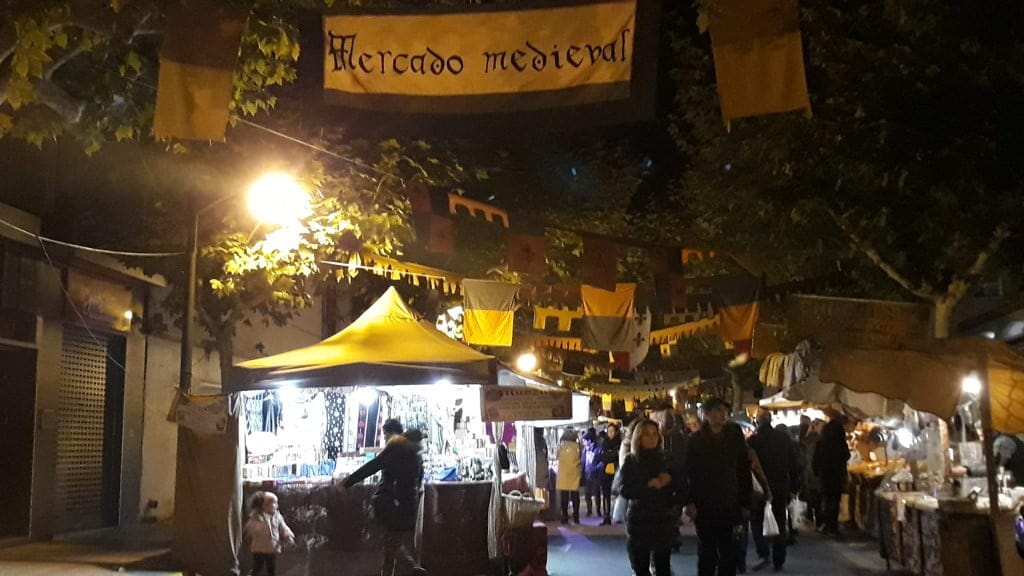 noche en el mercat medieval de ondara
