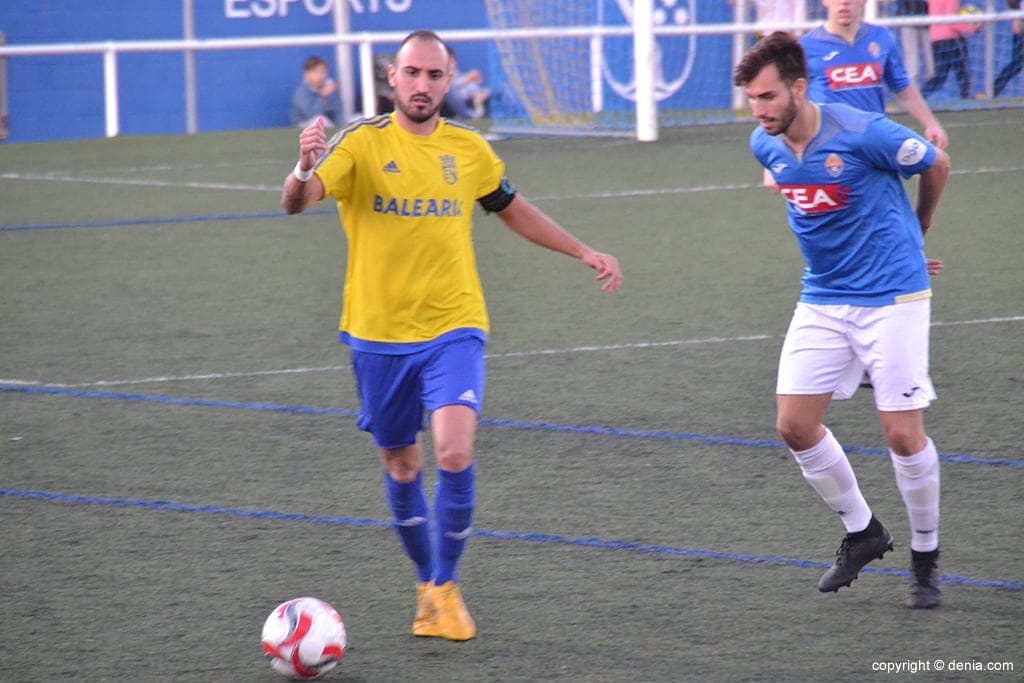 panucci durante el partido