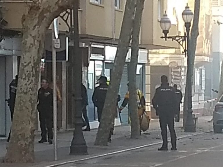 Policía Local incendio Marqués de Campo