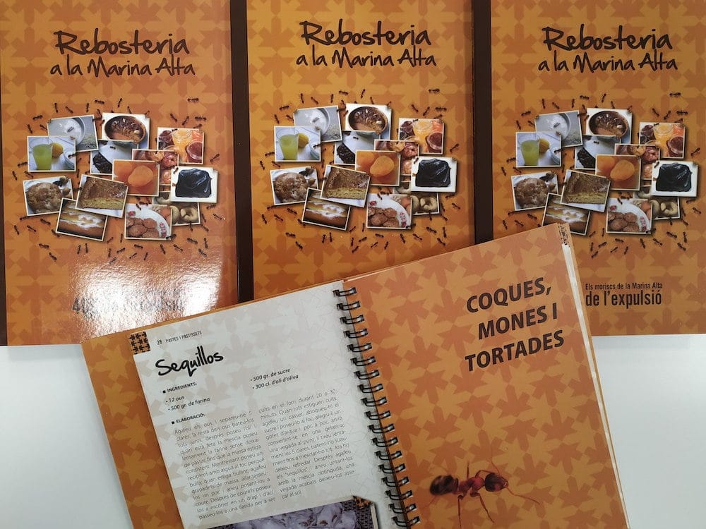 Las recetas que heredamos de los moriscos regresan a la actualidad en la reedición de un recetario de repostería 1 rebosteria de la marina alta