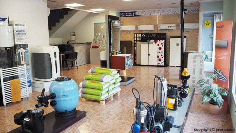 tienda Suministros Dénia en Jávea