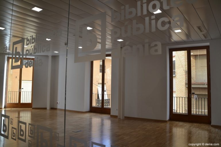 Nuevas instalaciones de la biblioteca municipal de Dénia