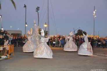 Cabalgata Reyes Magos Dénia 2019 – Ballet de luces