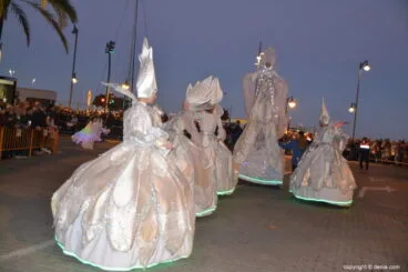 Cabalgata Reyes Magos Dénia 2019 – Ballet de luces