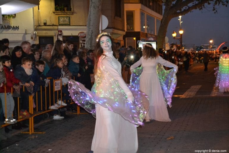 Cabalgata Reyes Magos Dénia 2019 - Ballet de luces
