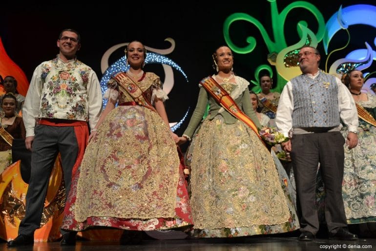 Presentación Oeste 2019 - Pleitesía de la fallera mayor de Dénia