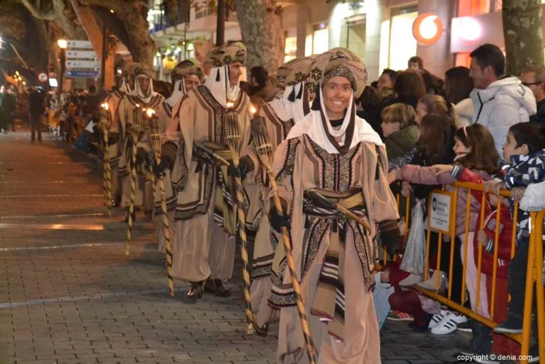 Cabalgata Reyes Magos Dénia 2019 - Pajes de Gaspar