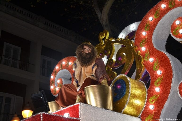 Cabalgata Reyes Magos Dénia 2019 - Carroza de Gaspar