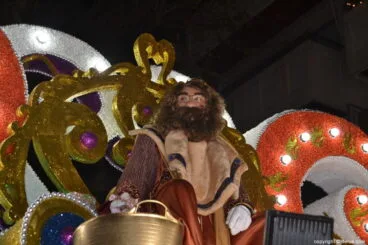 Cabalgata Reyes Magos Dénia 2019 – Carroza de Gaspar