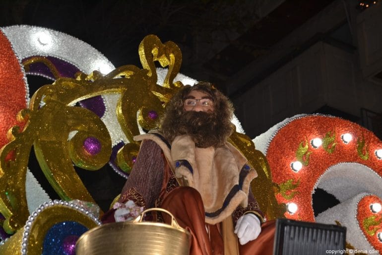 Cabalgata Reyes Magos Dénia 2019 - Carroza de Gaspar