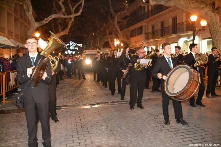 Cabalgata Reyes Magos Dénia 2019 - Banda de Dénia