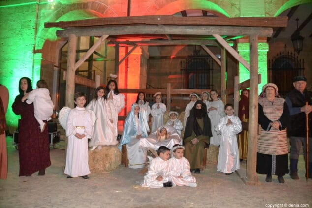 54 cabalgata reyes magos denia 2019 belen viviente