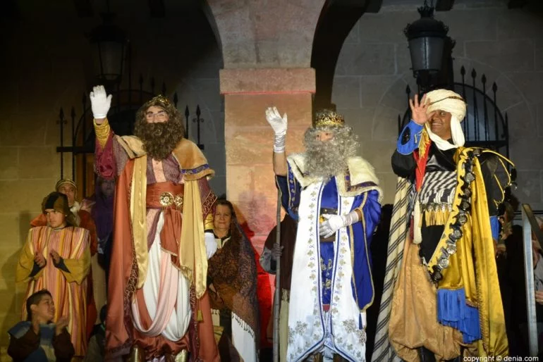 Three Kings Cavalcade Dénia 2019 - Melchor, Gaspar en Baltasar
