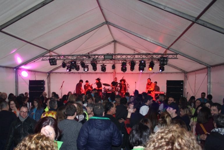 Actuación musical en el Mig Any de Sant Jaume