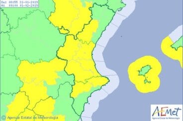 alerta amarilla por vientos 31 enero