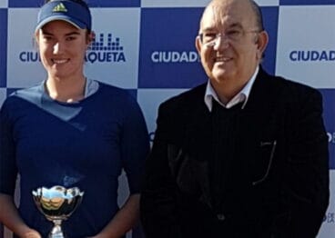 andrea redondo con miguel diaz