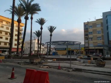 Avanzan las obras de la plaza Archiduque Carlos