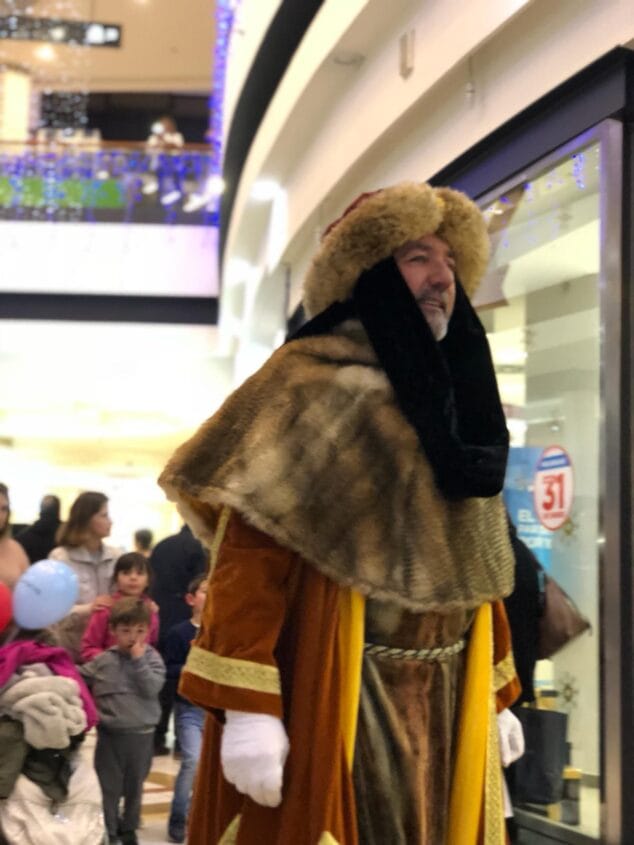 El Cartero Real visitó el Centro Comercial Portal de la Marina 4 cartero real en el portal de la marina