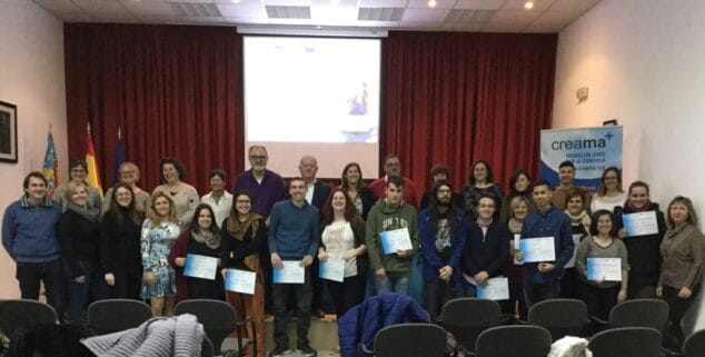 clausura de los cursos de creama