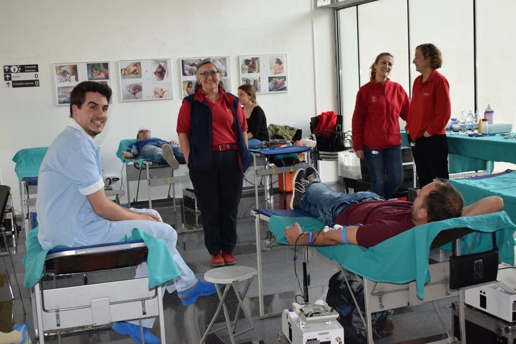 donacion de sangre en el hospital de denia