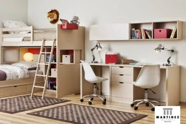 Dormitorios infantiles  Muebles  Martínez