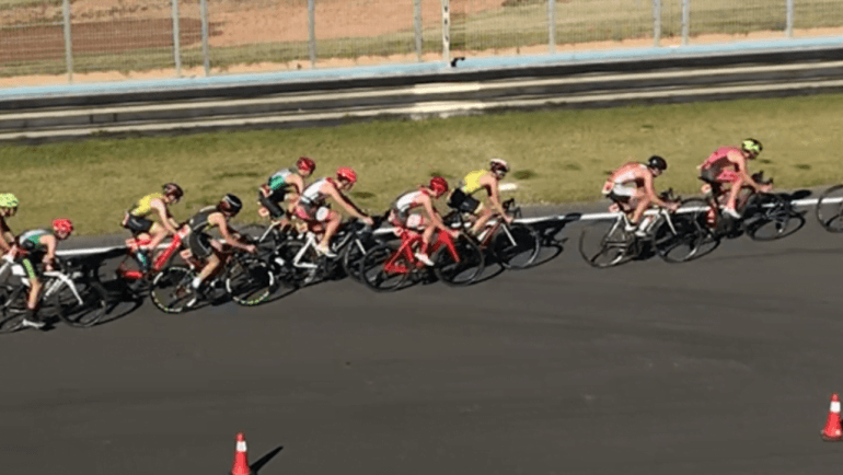 Duatlón escolar en Cheste